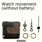 Preview: Diamond Painting Design -Uhr Set mit Uhrwerk